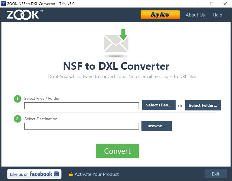 ZOOK NSF to DXL Converter下载,文档转换,格式转换