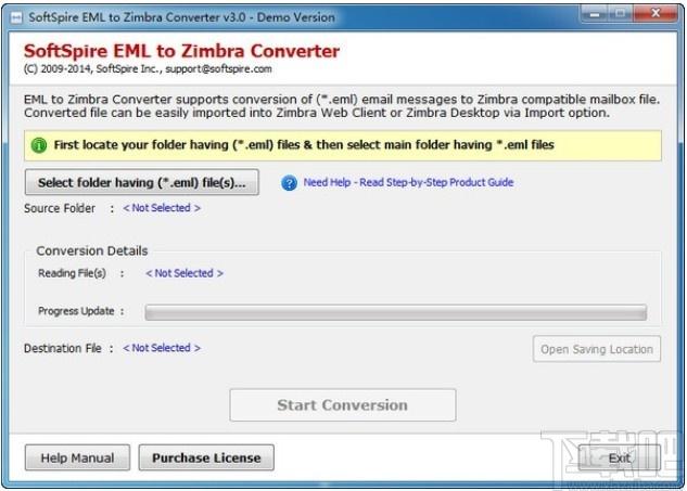 SoftSpire EML to Zimbra Converter下载,EML转Zimbra软件,EML转Zimbra