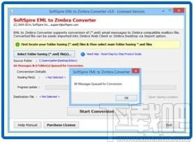 SoftSpire EML to Zimbra Converter下载,EML转Zimbra软件,EML转Zimbra