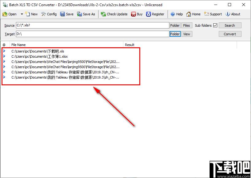 Batch Excel to CSV Converter下载,Excel转换,文档转换