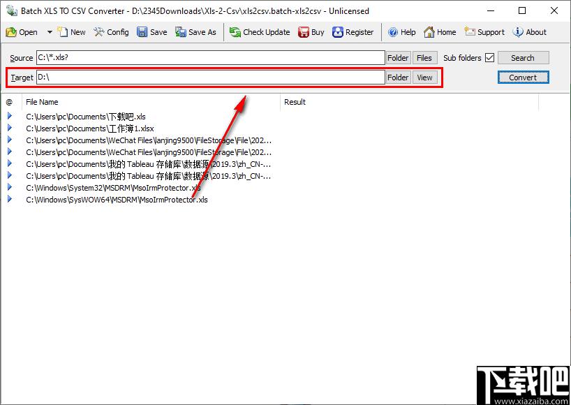 Batch Excel to CSV Converter下载,Excel转换,文档转换